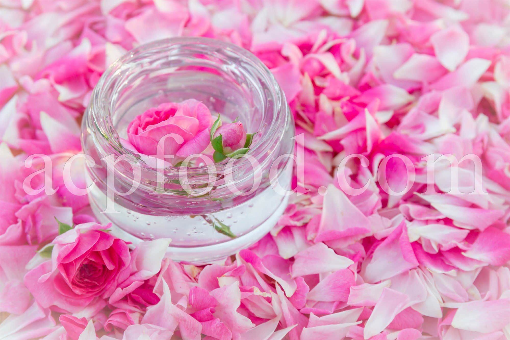 Herbs and fruits which can brighten you up. Rose Water