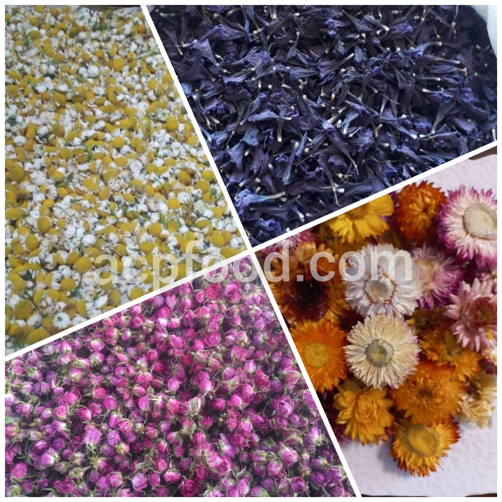 Supplier of dried flowers. ACPFOOD