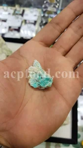 Natural turquoise rock mineral specimen