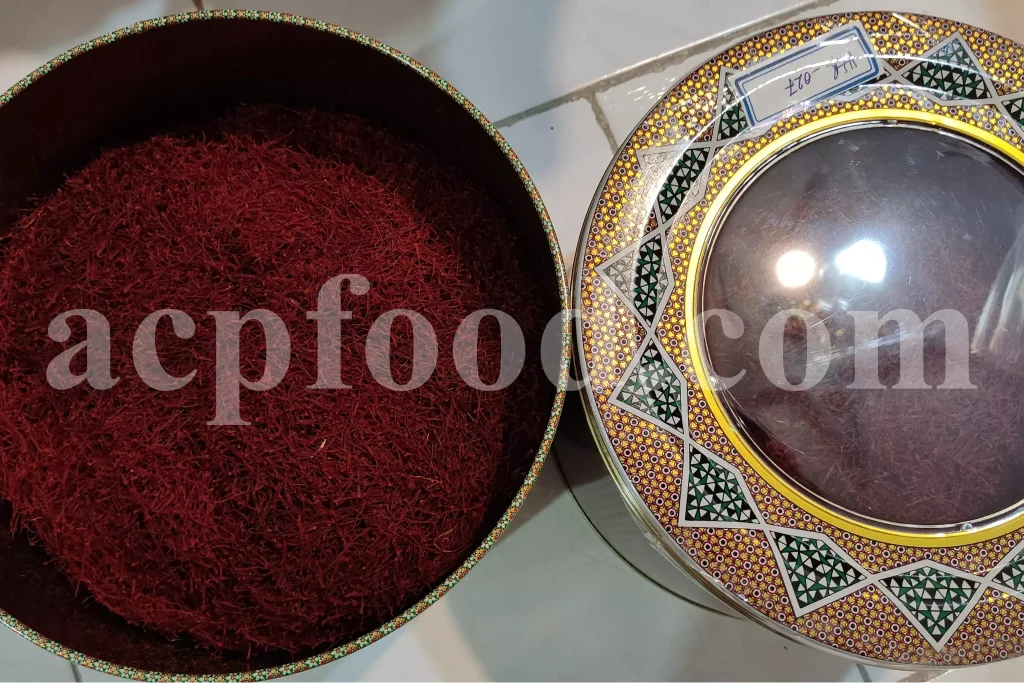 High-quality Iranian saffron threads – premium spice and popular medicinal herb in the UK.